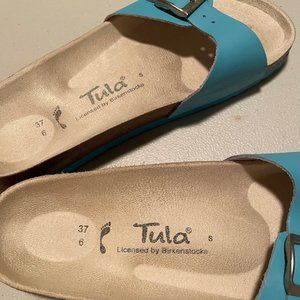 EUC Size 6 Tula by Birkenstock sandals- turquoise